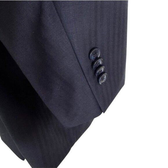 NWT Peter Millar 100% Wool Navy Suit Jacket Blazer Size 52 Reg - Picture 6 of 13